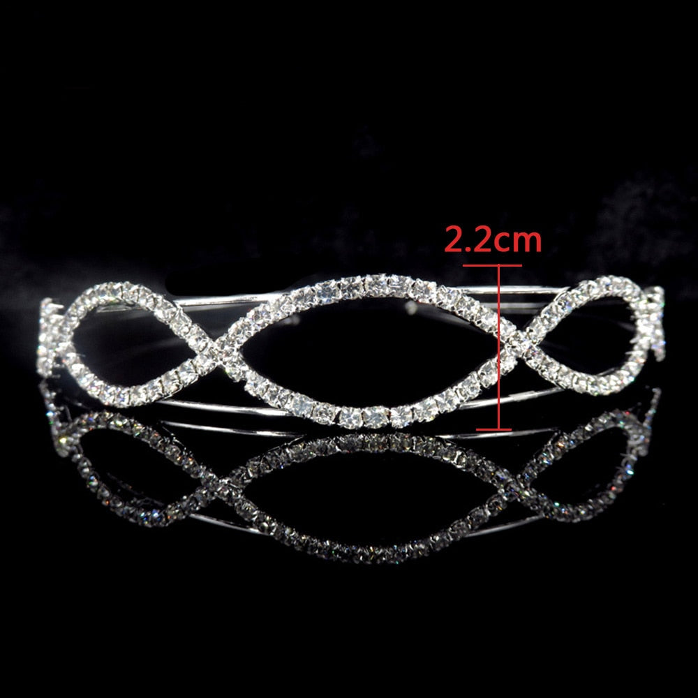 20 style Kid Cute Princess Tiaras and Crowns Crystal Headband Bridal Crown Wedding Party Accessories Girls Hair Jewelry