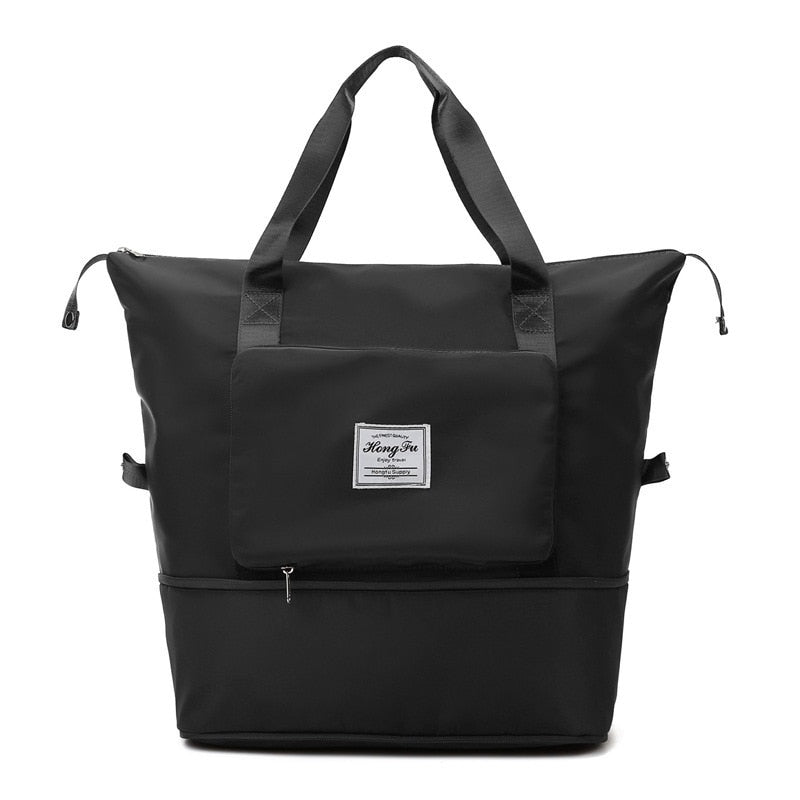 Large Capacity Storage Folding Bag Travel Bags Tote Carry On Luggage Handbag Waterproof Duffel Set  Women