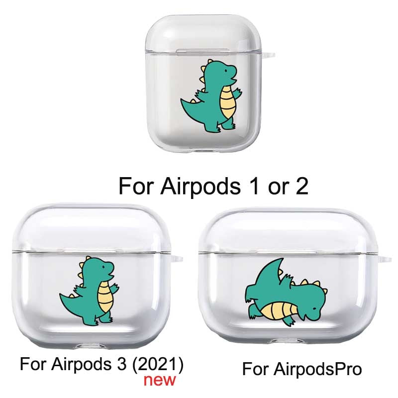 Lovely Cartoon Cover For Apple Airpods 2 /1 3 Case Earphone Coque Soft Protector Fundas For Airpods Pro Pods3 Covers Earpods
