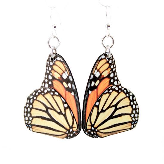 Monarch Butterfly Earrings #1561