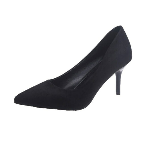 Concise Pointed Toe Office Shoes Women's