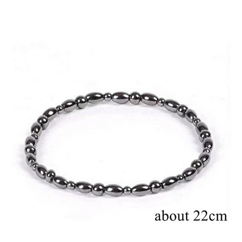 Magnetic Black Stone Weight Loss Anklets | Black Color Anklets Women -