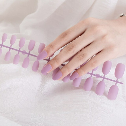 24pcs/set Strips Wearable Manicure Tools Ballerina Press On Nail Piece