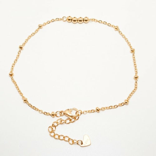 304 Stainless Steel Anklet Gold Color Chain Anklets For Women