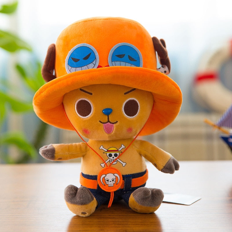 30cm einteilige Figur Toys Tony Luffy Chopper Pattern Soft Stuffed