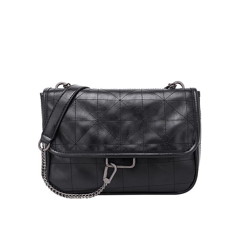 British Simple Small Square Bag Women's Designer Handbag 2019
