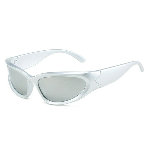 Designer Steampunk occhiali da sole donna Retro Mirror occhiali