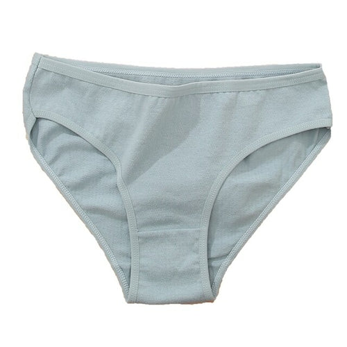Cotton Transparent Heart Women's Panties Low-waist Female Underpants