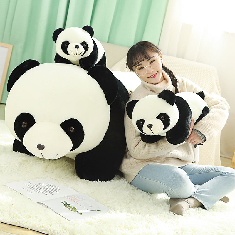 Cute Panda Simulation Stuff Tier Plüschtier Puppen Baby Mädchen Geburtstag