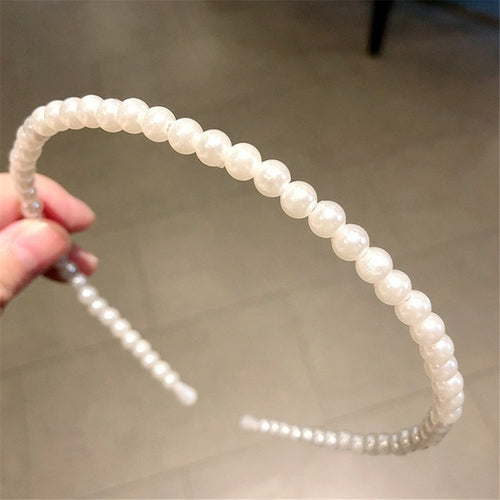 Kunstperlen-Haarschmuck | Kunstperlen Braut Stirnbänder | Perle 