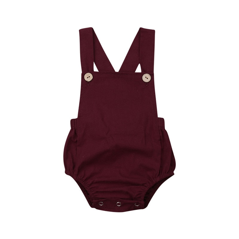 0-3Y Newborn Kids Bodysuit Baby Boy Girl Clothes Jumpsuit Sunsuit Outfits Soild Childrens Clothes Baby Clothing