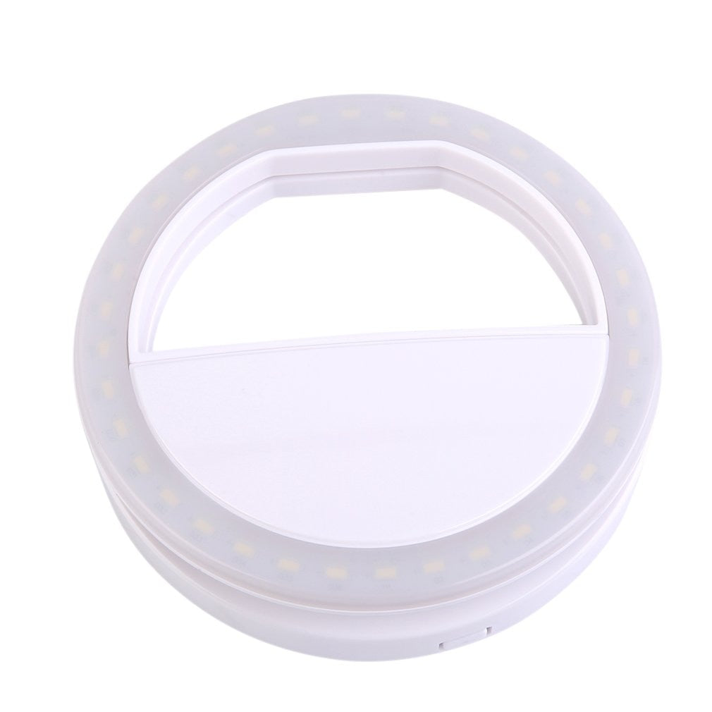 LED Ring Blitz Universal Selfie Licht Tragbares Handy 36 LEDs Selfie Lampe Leuchtring Clip Für iPhone 11 X XR Samsung