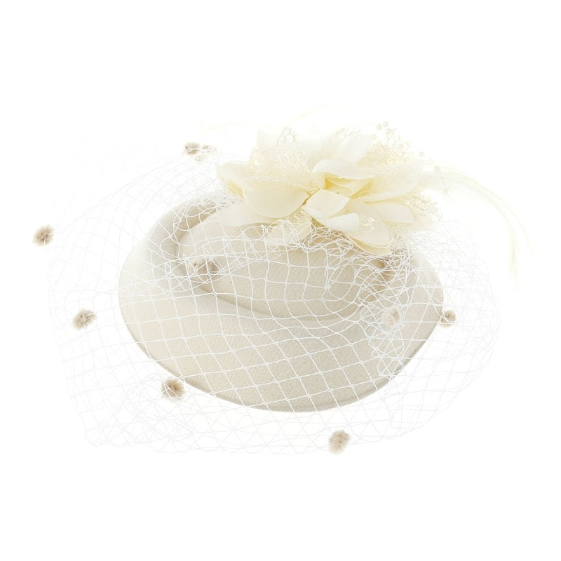 Fascinators Hair Clip Headband Pillbox Hat Bowler Feather Veil Wedding Party New