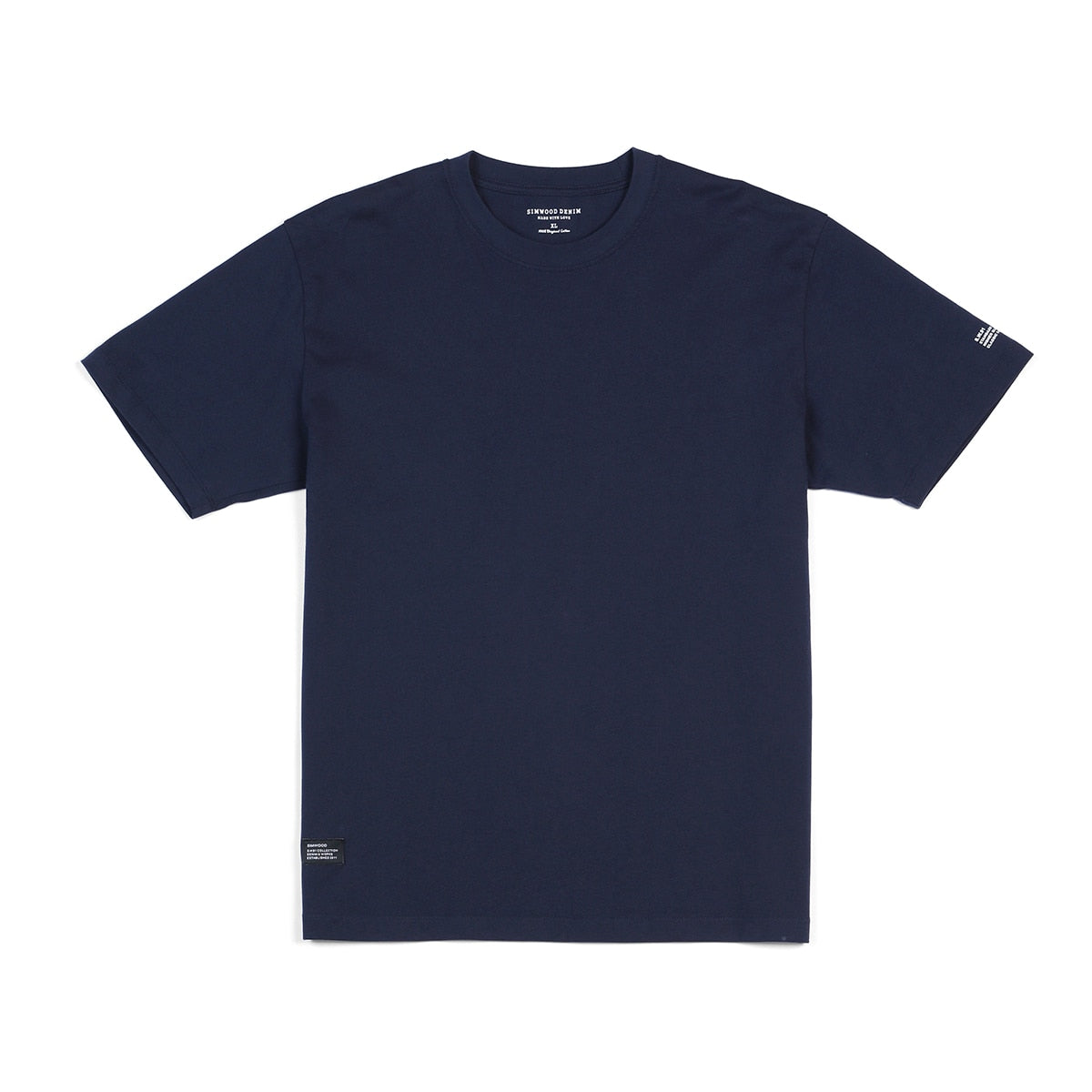 250 g 100 % Baumwollgewebe T-Shirt Männer hochwertige einfarbige Tropfenhülse lose T-Shirts Oversize-Oberteile