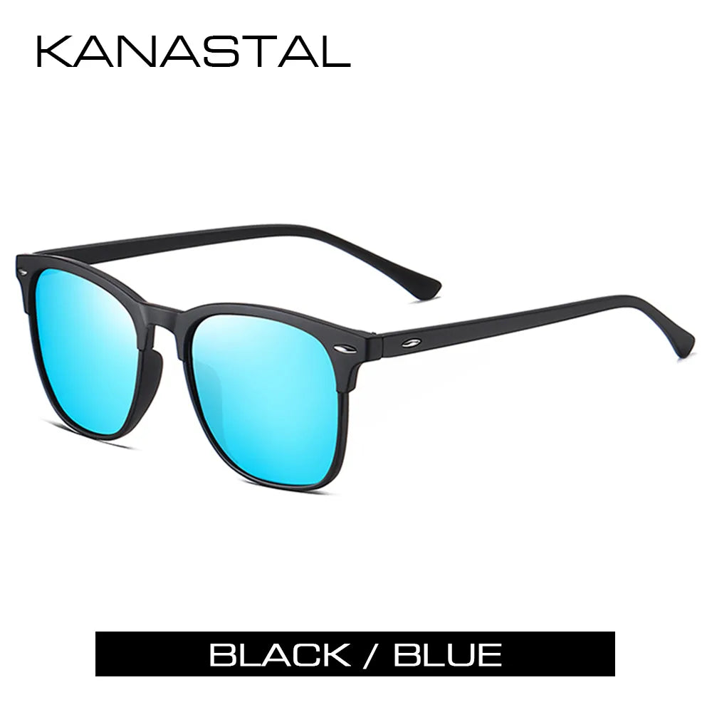 Men Polarized Sunglasses Mirror Eyeglasses Women Square Sport Sunglasses Male UV400 Driving Fishing Camping Sun Glasses Eyewear