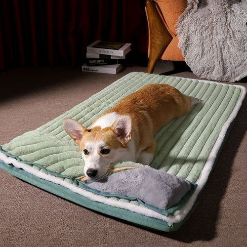 Cojín acolchado de invierno para camas de dormir para perros pequeños y grandes