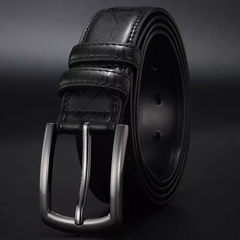 Designers  Men Belts Genuine Leather Dress Casual Pin Buckle Business Belt for Man 2019 New Male Belt Luxury Strap HQ091