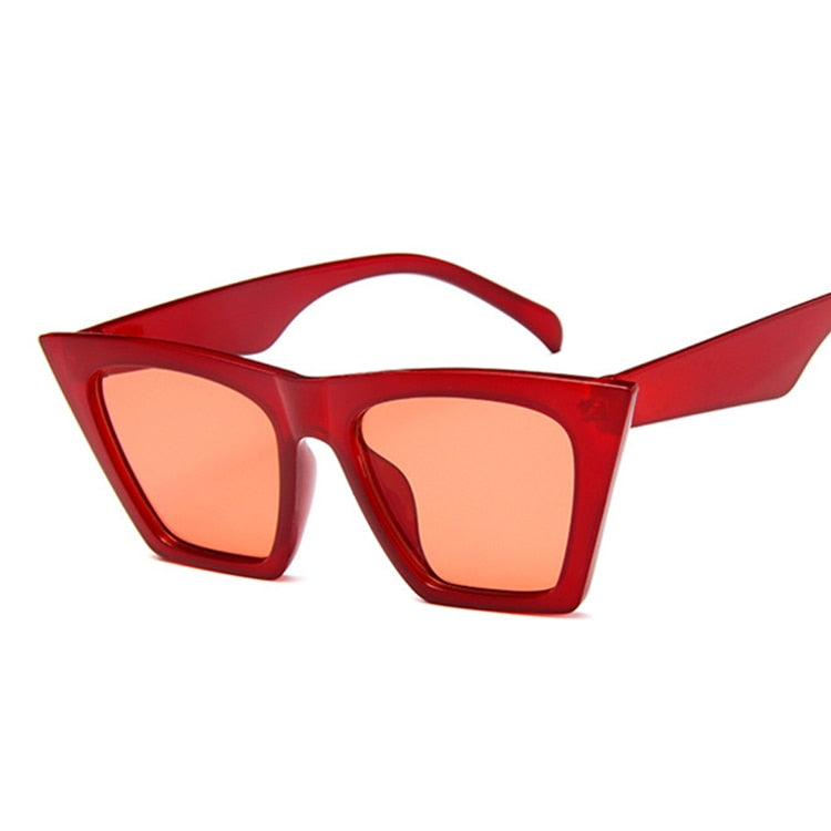 Quadratische Sonnenbrillen Frauen Designer Luxus Mann/Frauen Cat Eye Sonnenbrille Klassische Vintage UV400 Outdoor Oculos De Sol