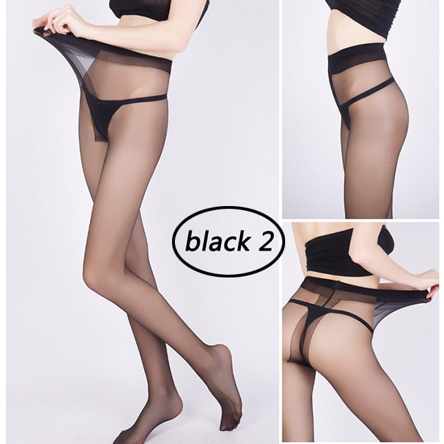 Sexy Stockings Thin Tights High Elastic Underwear Women Lingerie Nylon Pantyhose Long Thigh Medias Girl Panty