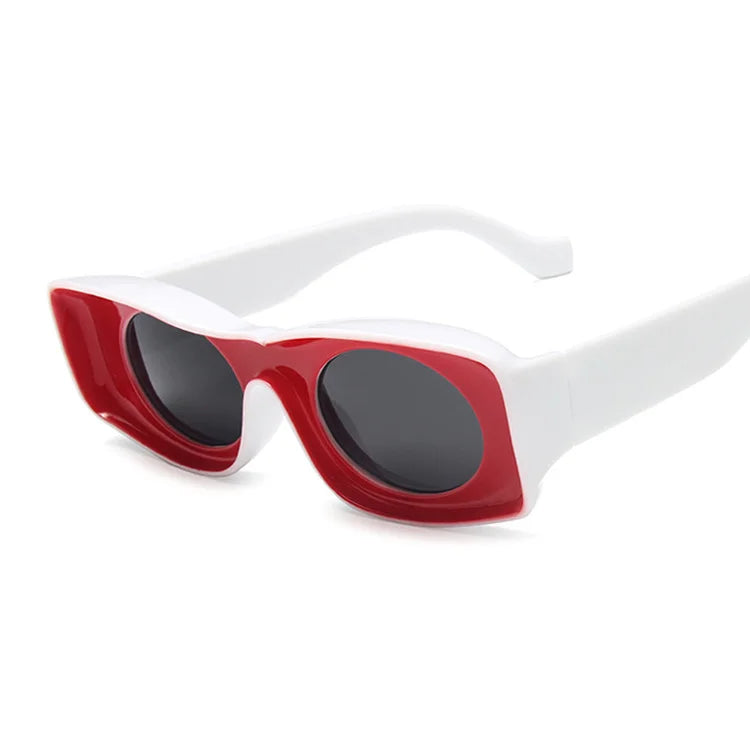 Brand Designer Square Sunglasses Man Personality Fashion Sun Glasses Vintage Male Hip Hop Shades Oculos De Sol