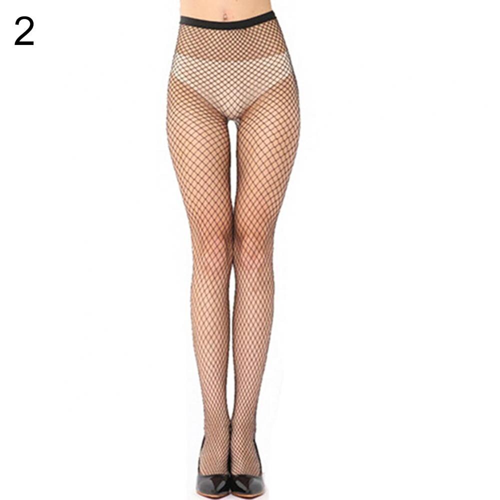 Fashion Women Stockings Sexy Hollow Fishnet Pantyhose Tights Punk Stretchy Plus Size Derss Stockings