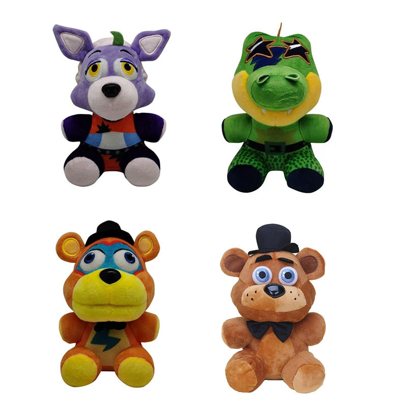 Plush Toys Crocodile Freddy Bear Bonnie Stuffed Toys Gift For Kid Game Animal Doll Five Nights At Freddy Toy Gift