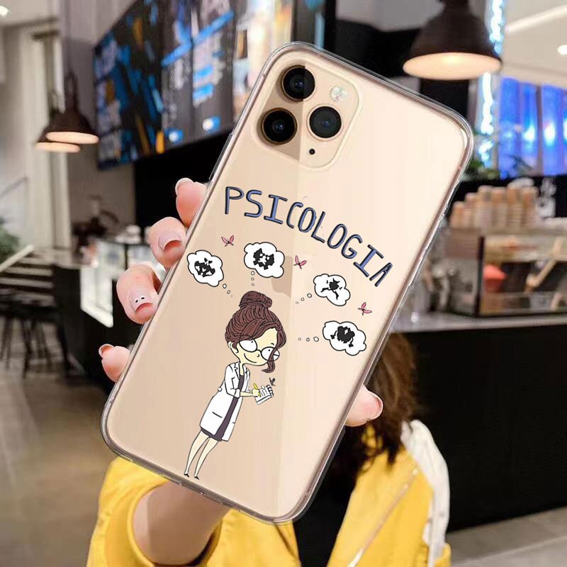 Social services psychology Doctors Nurse Phone Case Cover For iPhone 14 Pro Max 13 12 Pro 11 6 7 8 Plus XS MAX XR XS Cover Funda