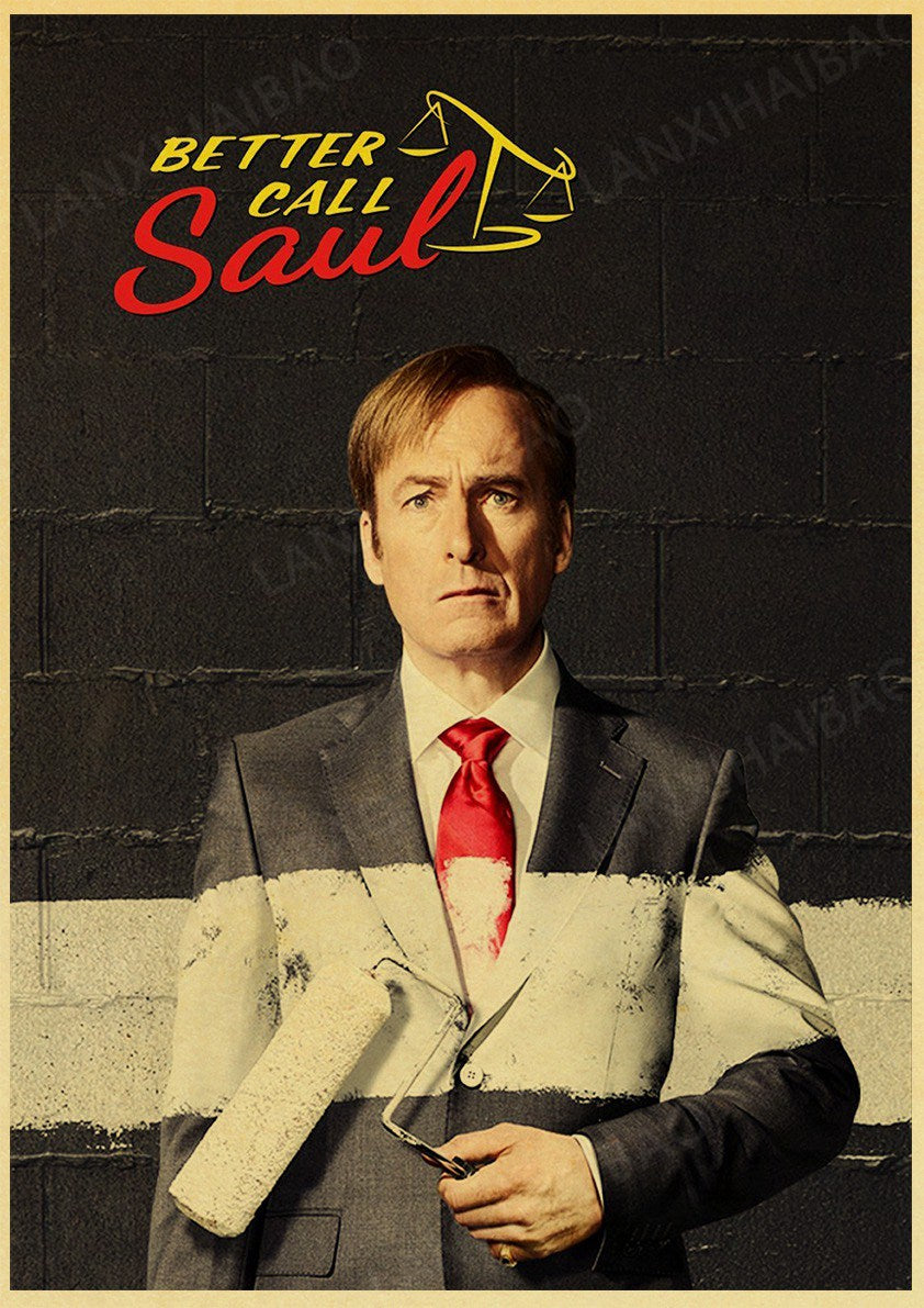 classic movie Better Call Saul Retro poster Poster Room Decor Art Home For Living Room Prints