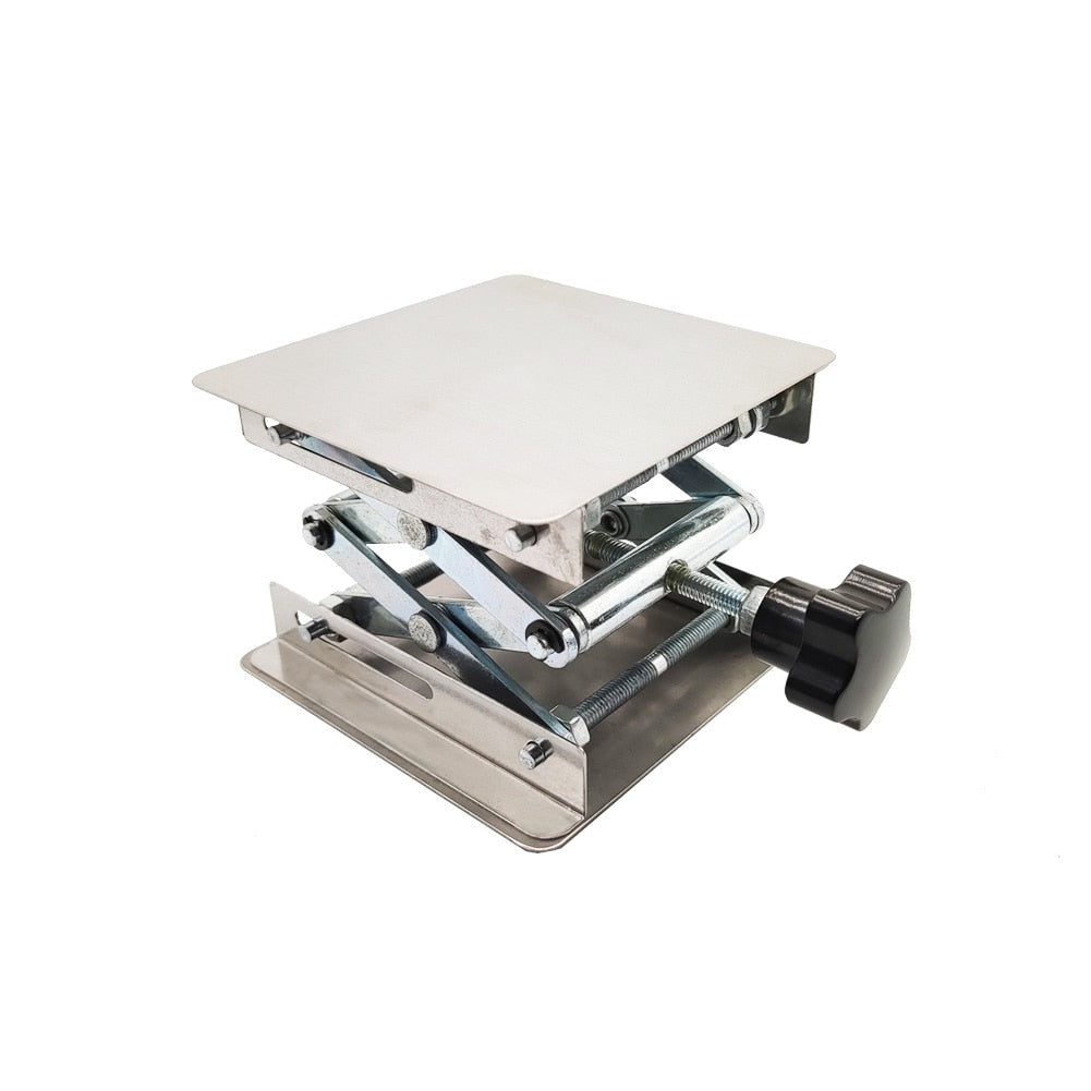 Hubtisch Laborplatte Wagenheber Scherenständer Plattform Router Werkbank Tisch Holzbearbeitungslift Labortischlerwerkzeuge