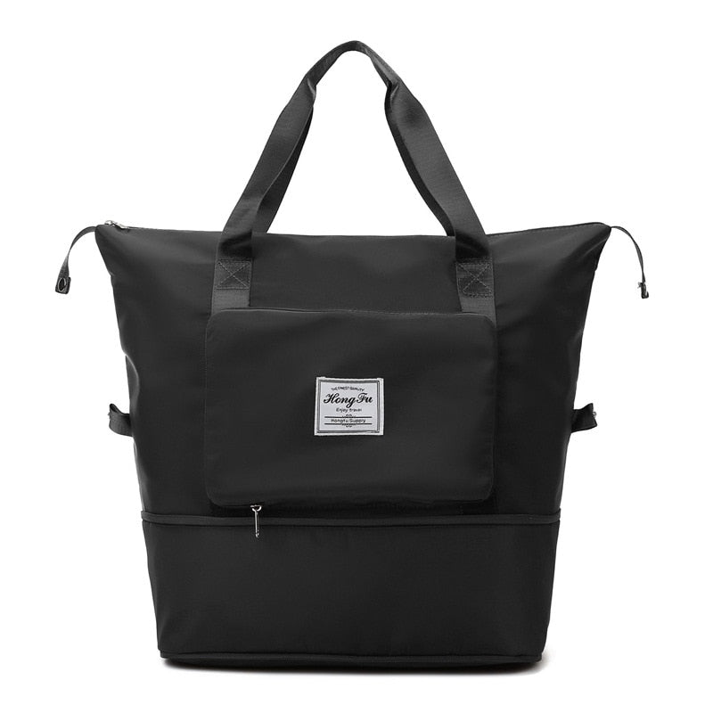Large Capacity Folding Travel Bags Waterproof Tote Handbag Travel Duffle Bags Multifunctional Women Travel Bags