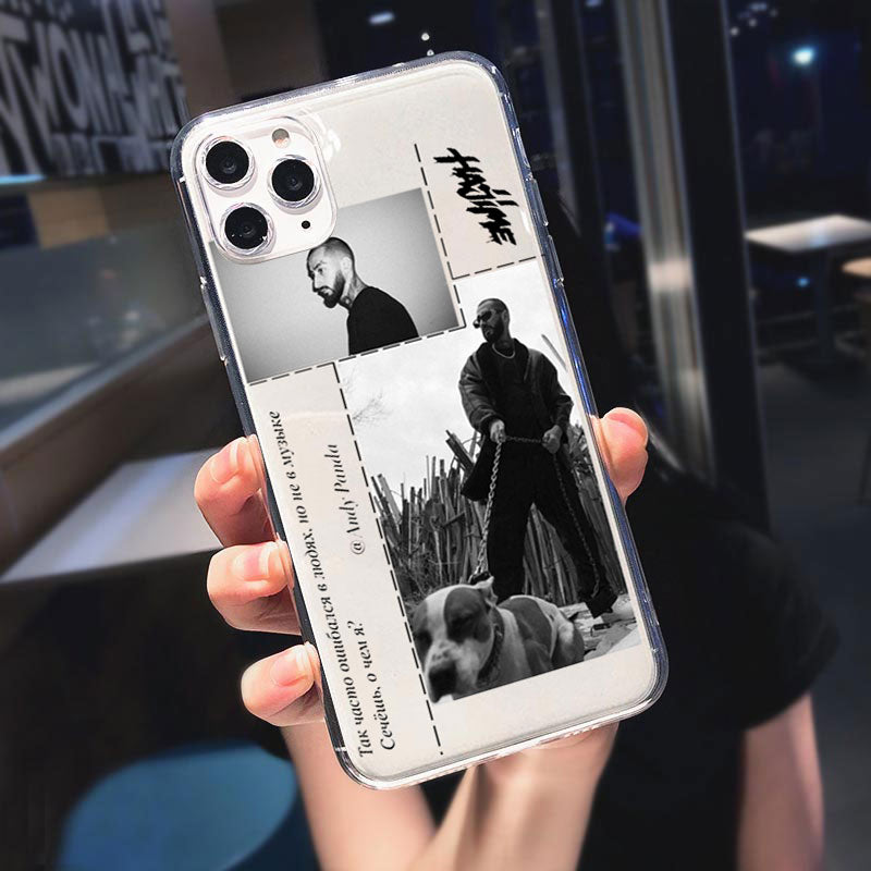 Hajime MiyaGi Andy Panda Soft silicone TPU Phone Case for iPhone 14 Pro Max XR XS Max 7 8 Plus 11 Pro 12 13 Pro Max Cover Fundas