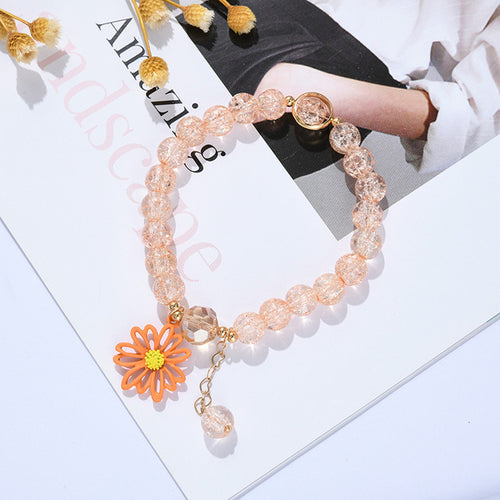 Gänseblümchen-Charm-Armband für Damen und Mädchen, elegant und süß