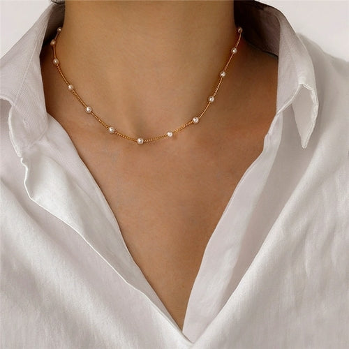 Choker Necklace Women Pearls | Necklaces Girls Pearls | Necklace Chain