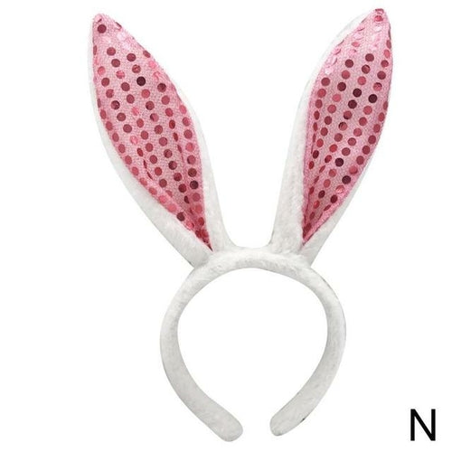 Plush Headband Rabbit Ears | Bunny Rabbit Ear Band Hair | Headbands