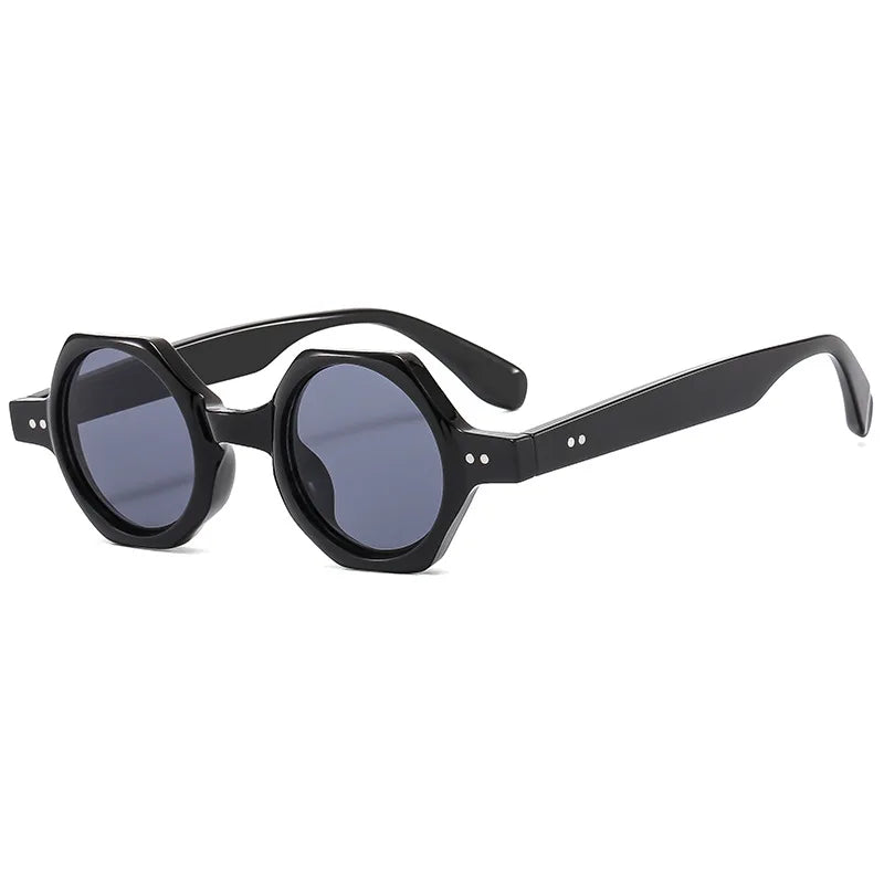 New Fashion Polygon Square Sunglasses Women Candy Color Round Lenses Eyewear Shades UV400 Men Sun Glasses Cool Driving Eyeglass