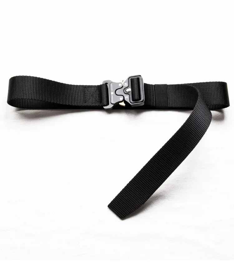 3.8cm 3cm 2.5cm Canvas Tactical Belt for Male and Female Trend Fashion Hip Hop Punk Y2k Girdle Outdoor Sports Youth Waistband