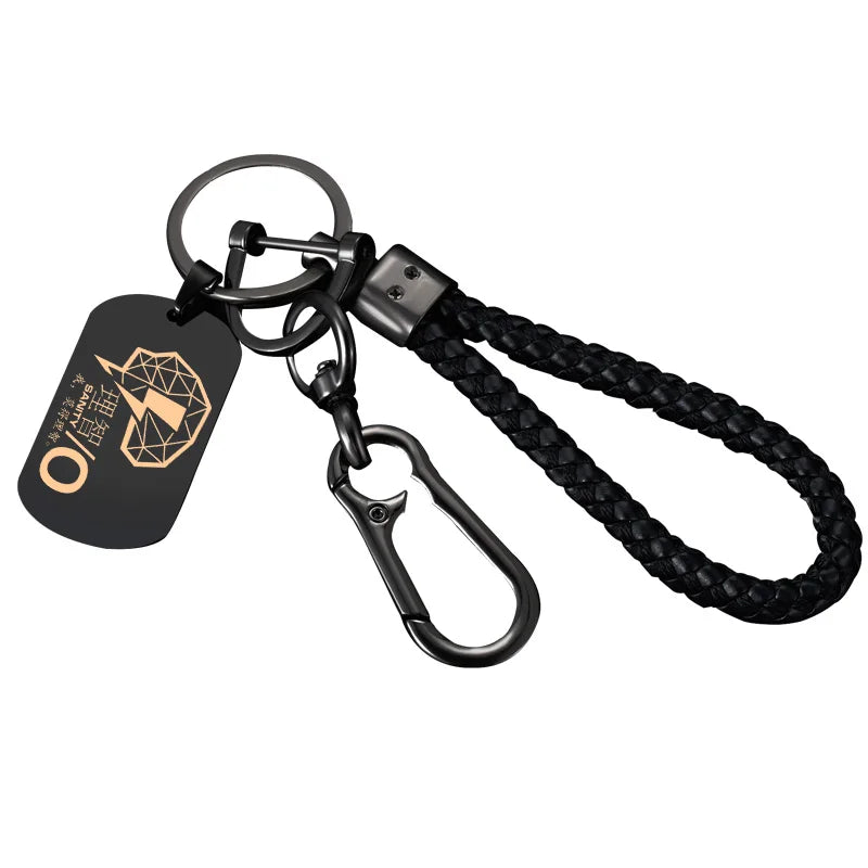 Arknights Keychain Dog Tag Metal Necklace Fashion Engraving Identity Card Souvenir Cosplay Props Fans Gift