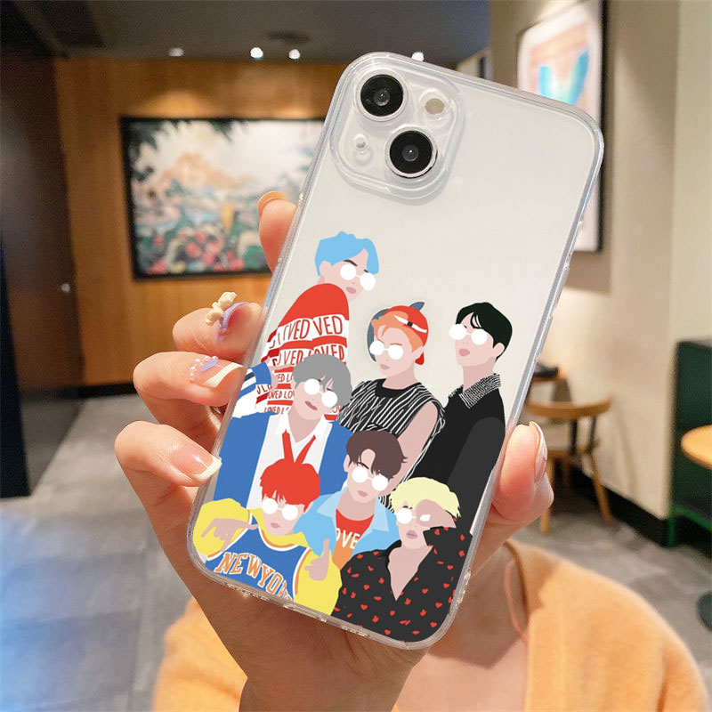 Fashion Kpop Korean DYNAMITE Phone Case For iPhone 14 Pro Max 12 11 Pro XS Max XR 7 8 Plus 13 Pro Max Soft silicone Cover Fundas