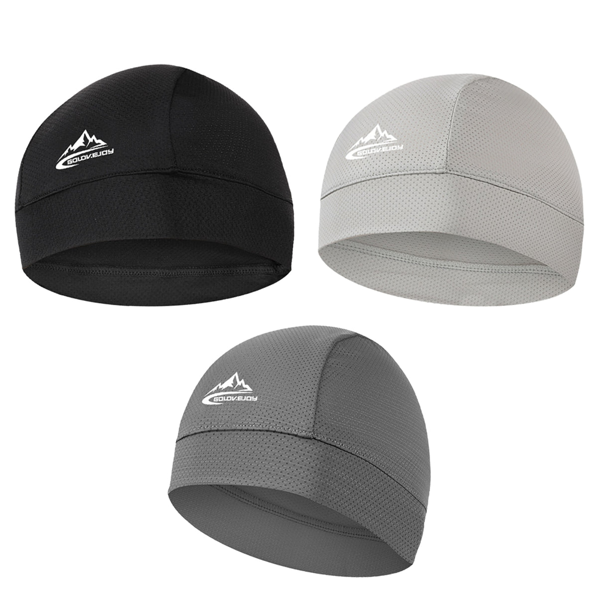 Cooling Skull Cap Breathable Sweat Wicking Cycling Running Hat Cap Odorless and Sweat-absorbent sweat-absorbent no discoloration