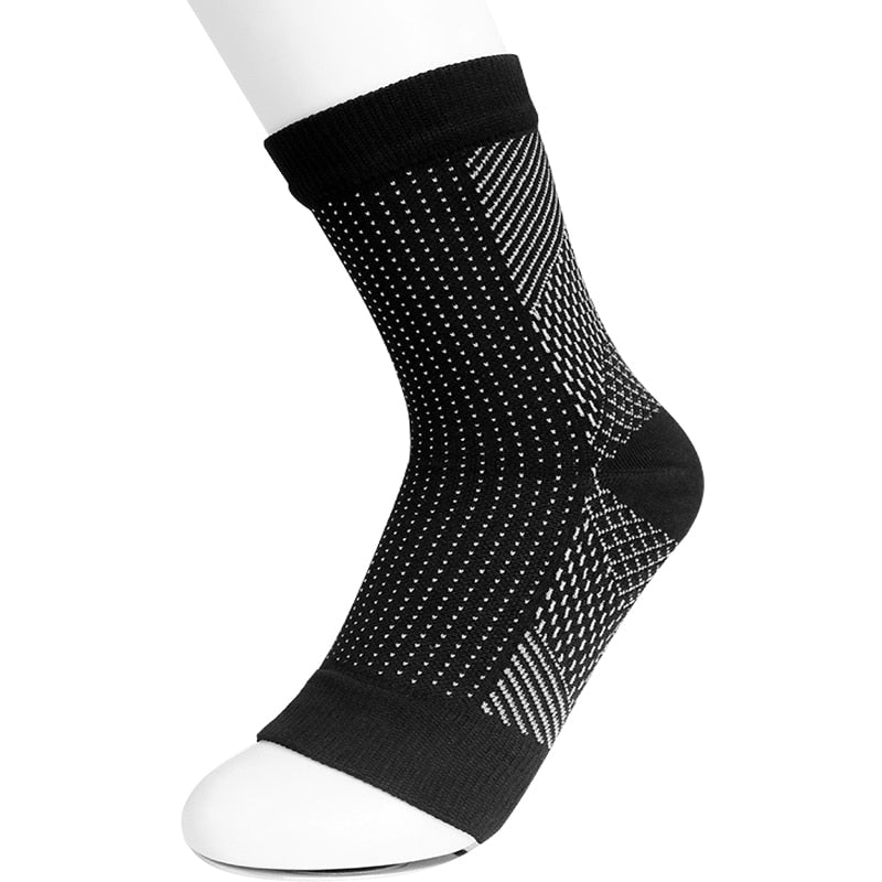 Calcetines de compresión cómodos para pies antifatiga para mujer, calcetines elásticos de manga para hombre, calcetines de compresión para aliviar el tobillo Sokken