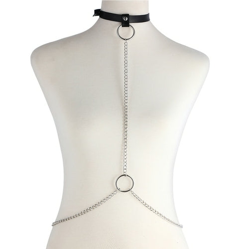 Sexy Body Chain Harness Gothic Ketten für Frauen Bauch weiblichen Body
