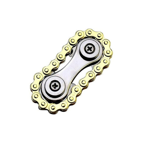 Bike Chain Fidget Spinner Toy | 9 Gear Metal Fidget Spinner | Sprocket