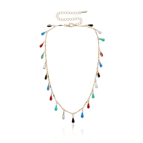 Colorful Beaded Necklaces Women | Bohemian Beaded Necklace Women -