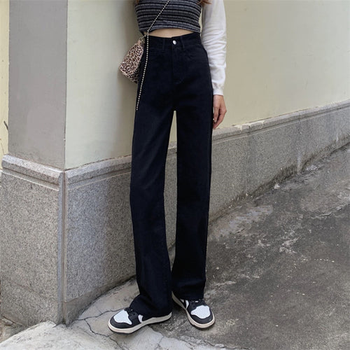 Wide Pants Cowboy Pants for Women Clothing Jeans Y2k Women's Clothing
