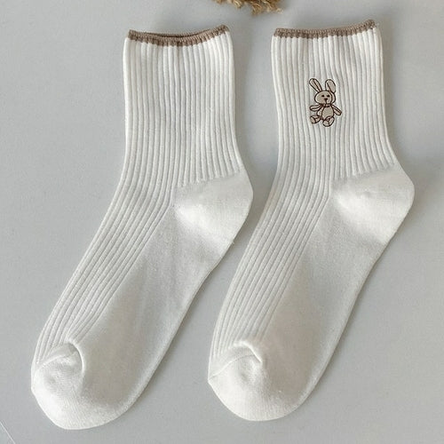 Women Socks Japanese Cotton | Japanese Cute Socks | Womens