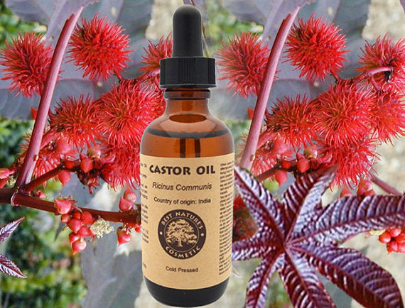 Castor Oil (Organic, Expeller Pressed) for dry