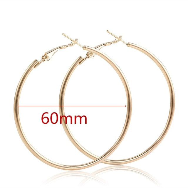 Hoop Earrings | Women Earrings | Big Hoop Earring | Geometric Earrings | Round Hoop Earrings | Hammered Hoop Earrings | Open Circle Earrings