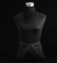 Taillenkette für Damen | Mehrschichtige Bauchkette | Bikini-Körper-Strand-Schmuck | Taillenkettengürtel | Bauchkette aus Metall | Bauchtanzkette