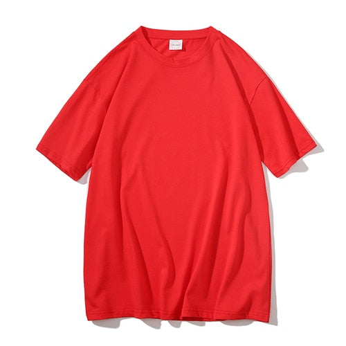 Solid Color Women T-Shirt | Short Sleeve Summer Tee Shirt Top | Women Yoga Shirt | Loose Casual Top Woman T-shirt | Round Neck female Shirt - BonoGifts