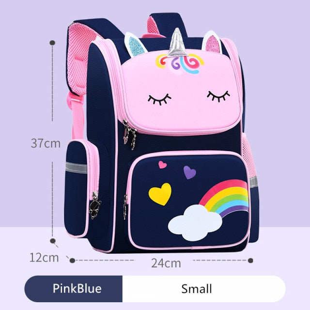 Kids School Backpack | Children's Backpack | Cartoon Print Backpack | School Nursery Bag | Backpack For Primary School | Back To School Bag